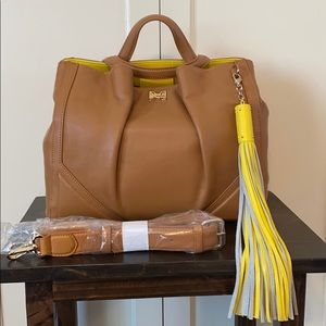 Heirloom by Tiffany Wu Brown Leather Bag